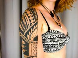 Tribal Maori Polynesian Arm Tattoo Female Girl Samoan Tattoo Tattoos For Women Samoan