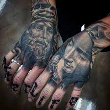 These tattoos on arms represent the process of praying with a the black touches around the central pattern embody the jesus' presence near the person. Pin On Tattoo
