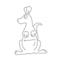 The upper part is underdeveloped: Kangaroo Coloring Pages For Kids Preschool And Kindergarten Coloring Pages Coloring Pages For Kids Color