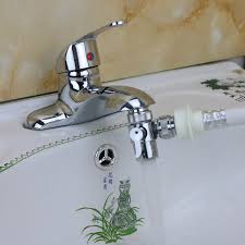 After the tap is connected, we still need to test. Washing Machine Water Inlet Connector Tap One Point Two Adapter 6 Minute Dishwasher Universal Copper Pipes Aliexpress