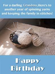 Print at home gift cards allow you to give a physical gift, which is a downloadable pdf from your orders. Knitting Greeting Cards Birthday Greeting Cards By Davia Free Ecards