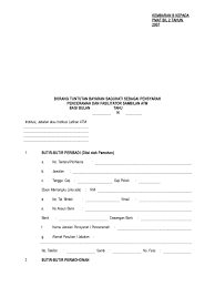 Panduan dan borang tuntutan perjalanan. Borang Penceramah Atm