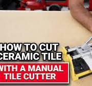 How To Cut Ceramic Tile With A Manual Tile Cutter - Ace Hardware