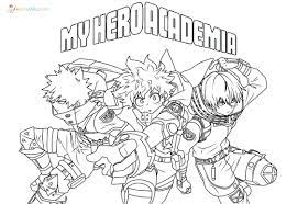 It basically follows the story of izuku midoriya, who is training to be a superhero in a superpower filled world. Dibujos De My Hero Academia Para Colorear 90 Imagenes Para Imprimir
