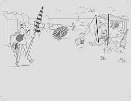 David Merveille David Illustration Plage