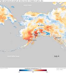 high temperatures smash all time records in alaska in early