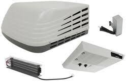 2 dometic air conditioners 5.0k watts duo therm brisk 2 air 15k btu dometic has the widest range of any standard profile rv air conditioner; Advent Air Rv Air Conditioner W Air Distribution Box And Start Capacitor 13 500 Btu White Advent Air Rv Air Conditioners Acm135c