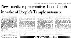 StevenWarRan Research: Nov. 21-30, 1978, Ukiah Daily Journal