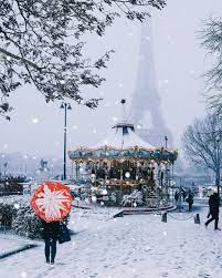 Paris In White Is Beautiful What Do You Think Paris France Phot Christmas In Paris Paris Winter France Winter