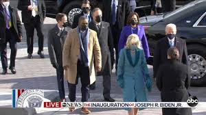 6 and capitol police spokeswoman eva. U S Capitol Police Officer Eugene Goodman Hailed Hero During Riot Accompanies Kamala Harris At Inauguration Abc7 New York
