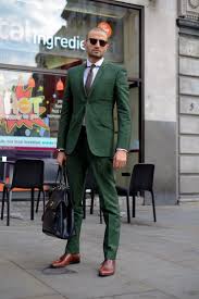 Black And White Attire Men Style Guy Well Dressed Men Green Suit Gentleman Style