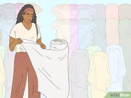 First, you could step into the dress, but with some dresses that option isn't the easiest. 3 Ways To Line A Dress Wikihow