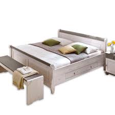 Bett 140x200 Weiss Roller Zuhause