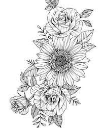 Sun Flower For Best Friend In 2020 Tattoos Floral Tattoo Design Sunflower Tattoos