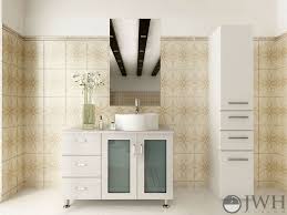 Aside from being functional, they are also elegant looking and great conversational pieces. Jwh Living Furniture By Category All Vanities 39 Quot Lune Single Vessel Sink Vanity White