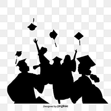 صورة ظلية من التخرج الظل صورة جماعية قبعة التخرج png صورة للتحميل مجانا in 2021 graduation cap shadow photo