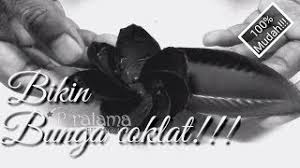 Mengenal coklat ganache yang biasanya digunakan sebagai pelapis atau isian kue. Hiasan Bunga Coklat Tutorial Youtube