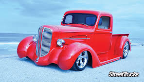 Image result for Red 1938 Truck