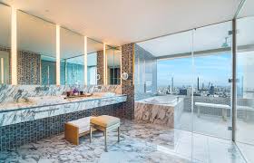 Bathroom trends 2020 inspiring new looks for your bathroom suite smart and luxurious we want our bathrooms to be places where we can retreat relax and find time for ourselves. The Latest Luxury Travel Trend Exhibitionist Showers Vogue
