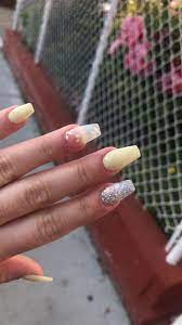 As you may be aware, acrylics have acrylic nails — nail enhancements made by combining a liquid acrylic product with a powdered acrylic product — have a staying power in the beauty. Pin By Celine Kohl On Acrylic Nails White Acrylic Nails Acrylic Nails Acrylic Nails Coffin Short