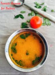 Tomato Rasam Recipe For Babies Tomato Soup For Babies Baby Toddler Food Baby Food Recipes Indian Baby Food Recipes Pureed Food Recipes