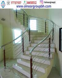 we fabricate all kind of steel handrails gate kitchen hood kitchen decoration wall cladding etc for more detail feel free to call us