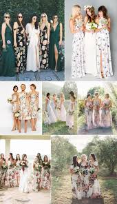Floral Bridesmaid Gowns Fly Away Bride Floral Bridesmaid Dresses Floral Bridesmaid Bridesmaid
