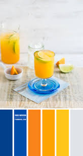 Complimentary colors are colors that are opposite each other on the color wheel. Cobalt Blue Orange And Yellow Color Scheme Color Palette 71 1 Fab Mood Wedding Colours Wedding Themes Wedding Colour Palettes
