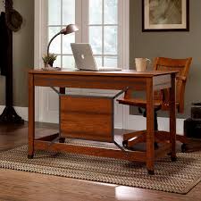 Simpli home warm shaker writing office desk. Furniture Craftsman Mission Shaker Writing Desk W Wrought Iron New Desks Home Office Furniture