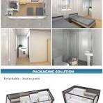 New Prefabricated Detachable Flat Pack Container House Adopt ...