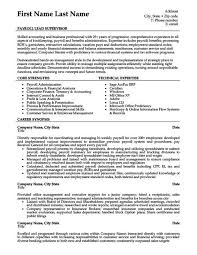 Payroll Lead Supervisor Resume Template Premium Resume Samples Example Job Resume Samples Sample Resume Templates Resume Template