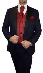 See more ideas about wedding dresses, bridal gowns, wedding gowns. Blue Wedding Suit For Men Tuxedo Set 6pcs Slim Fit Wedding Vest Bordeaux Floral Paul Malone Shop