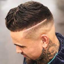 Textured Crop Top Line In Hair Skin Fade Short Hair Styles Cool Hairstyles For Men Hair Styles