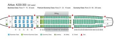 Air China Airlines Airbus A330 300 Aircraft Seating Chart