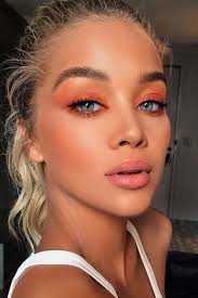 27 Easy Pretty Makeup Ideen Fur Den Sommer Ideen Makeup Pretty Sommer Today Pin Orange Eye Makeup Full Face Makeup Summer Makeup Looks