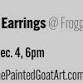 Resin Earrings @ Frogg Brewing - Frogg Brewing, 580 Sawyers Crossing Rd Event Image
