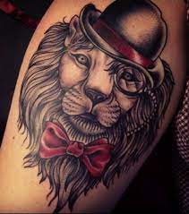 Image De Etoile Tatouage Femme Lion Cuisse