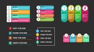 Download over 755 free after effects intro templates! Infographic Elements Lists After Effects Templates Motion Array