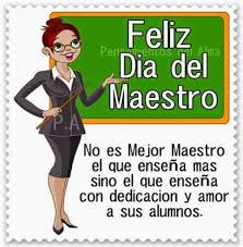 Hoy es entonces un día en el que podemos aprovechar para felicitar a todos nuestros maestros y maestras y para ello nada como elegir una de estas. Pensamientos Bonitas Para El Dia Del Maestro