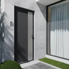 Maybe you would like to learn more about one of these? Porte D Entree Aluminium Vitree Raia H 215 X L 90 Cm Gris 7016 Poussant Gauche Leroy Merlin