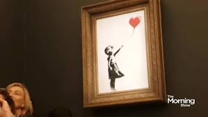 Because it is only partially shredded, it becomes something else, egged on by the. Banksy Says His Auctioned Painting Should Have Shredded All The Way Through National Globalnews Ca
