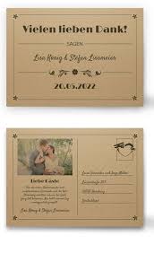 Danksagungskarten Retro Vintage Als Postkarte Auf Kraftpapier Schoner Vintagelook Tipp Schwarz Weiss Bilder Einladung Gestalten Postkarten Hochzeit Karten