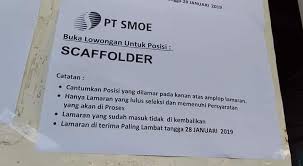 We serve worldwide oil and gas clients by providing services in engineering at smoe, offshore platforms, modules, jackets, and fpsos are our business. Pt Smoe Indonesia Lowongan Kerja Batam City Terbaru Facebook