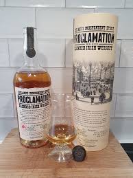 I foresee a future of mouth cancer. Proclamation Blended Irish Whiskey Dave S Irish Whiskey