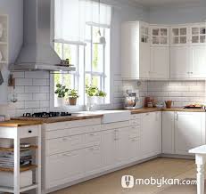 صور مطابخ واشكال مطابخ تتناسب مع كافة الأذواق من اختيار موبيكان Ikea Kitchen Design Ikea Bodbyn Kitchen Chic Kitchen