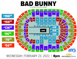 Cuándo y dónde serán sus conciertos y precios de los boletos. Bad Bunny Pechanga Arena San Diego