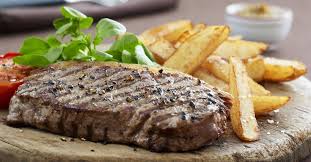 Rinderlende Mit Pommes Frites Rezept Rinderlende Rezepte Und Rindersteak