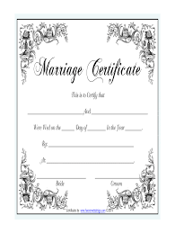 Free printable certificates for students! Virtual Marriage Certificate Fill Online Printable Fillable Blank Pdffiller