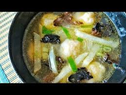 Rebus kepala udang galah dengan air masukkan daun bawang dan jamur kuping kering. Cara Membuat Kuah Tekwan Yang Enak Youtube Ide Makanan Makanan Resep Makanan