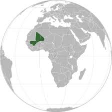Mali is a landlocked country in the sahel , bordered by algeria , niger , burkina faso , cote d'ivoire , guinea , senegal , and mauritania. Mali Wikipedia